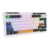 Royal Kludge KZZI K75 pro RGB wireless mechanical keyboard Moment Switch (black and white) (QWERTY)