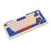 Royal Kludge KZZI K75 pro RGB wireless mechanical keyboard Moment Switch (retro blue) (QWERTY)