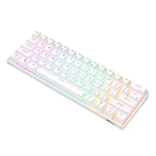 Royal Kludge RK61 RGB mechanical keyboard brown switch (white) (QWERTY) - Wired<<<Keyboards<<<Gaming<<<InnproXML
