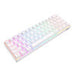 Royal Kludge RK61 RGB mechanical keyboard brown switch (white) (QWERTY) - Wired<<<Keyboards<<<Gaming<<<InnproXML