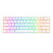 Royal Kludge RK61 RGB mechanical keyboard brown switch (white) (QWERTY) - Wired<<<Keyboards<<<Gaming<<<InnproXML