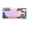 Royal Kludge KZZI K75 pro RGB wireless mechanical keyboard, Eternity Switch (black and white) (QWERTY)