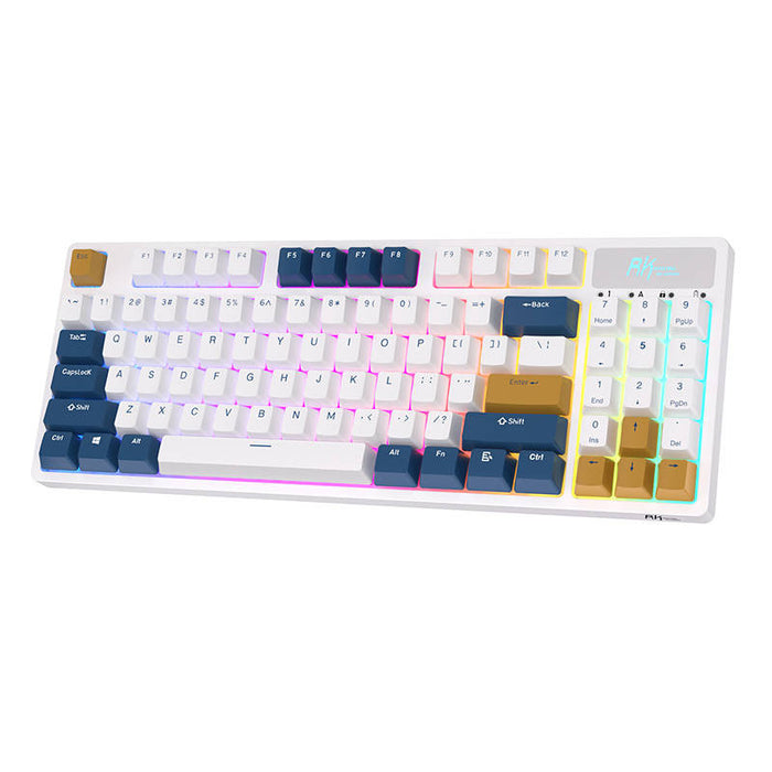 Royal Kludge RK89 RGB Wireless Mechanical Keyboard, Lemon switch (white) (QWERTY)