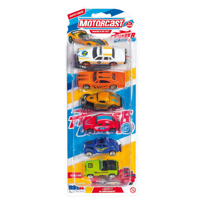 RS TOYS THUNDER CARS 1:64 CAR SET