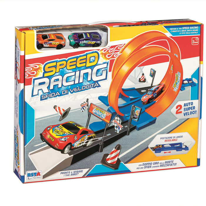 RS TOYS DOUBLE TRACK WITH LOOPINGS