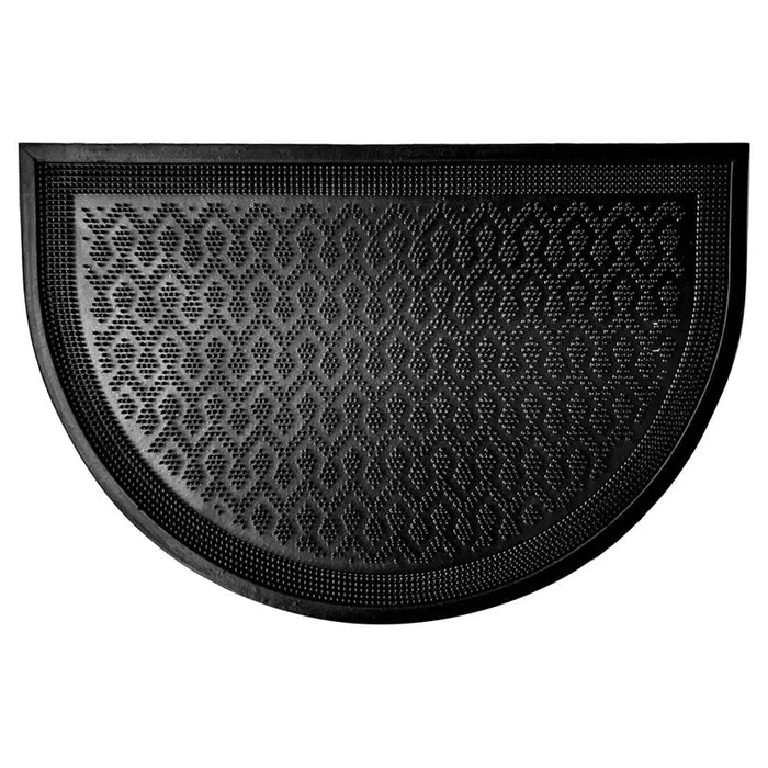 RUBBER RUBBER SEMI-CIRCLE 40X60 CM - Изтривалки<<<Мебели и интериор<<<Praktiker