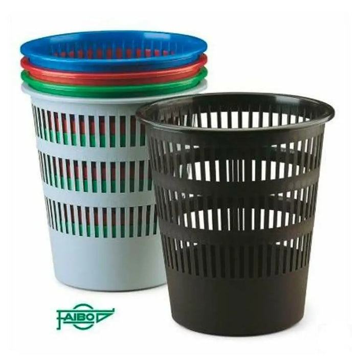 Rubbish bin Faibo Multicolour polypropylene 12 L (9Units) - Почистване Прахосмукачки И Гладене<<<Дом