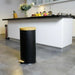 Rubbish Bin Kitchen Move Black Matte back 30 L - Почистване Прахосмукачки И Гладене<<<Дом Градина<<<BigBuy&&&Други
