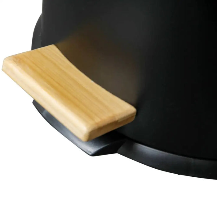 Rubbish Bin Kitchen Move Black Matte back 30 L - Почистване Прахосмукачки И Гладене<<<Дом Градина<<<BigBuy&&&Други
