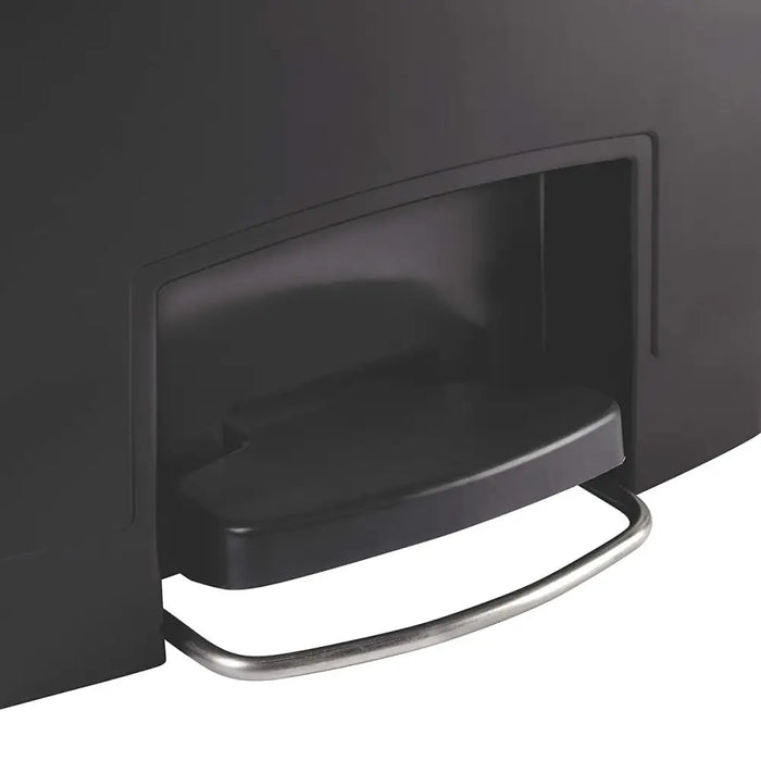 Rubbish Bin Rubbermaid TAPA BASCULANTE White Black Plastic 25 L - Почистване Прахосмукачки И Гладене<<<Дом