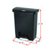 Rubbish Bin Rubbermaid TAPA BASCULANTE White Black Plastic 25 L - Почистване Прахосмукачки И Гладене<<<Дом