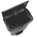 Rubbish Bin Rubbermaid TAPA BASCULANTE White Black Plastic 25 L - Почистване Прахосмукачки И Гладене<<<Дом