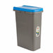 Rubbish bin Stefanplast Blue Grey Plastic 25 L (6 Units) - Почистване Прахосмукачки И Гладене<<<Дом