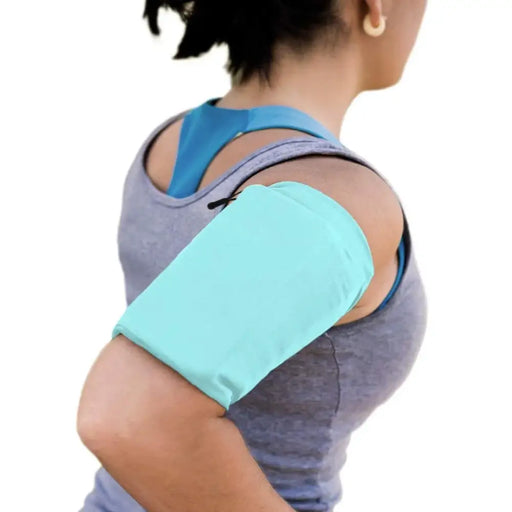 Running armband phone armband S blue - Sport products<<<HurtelXML