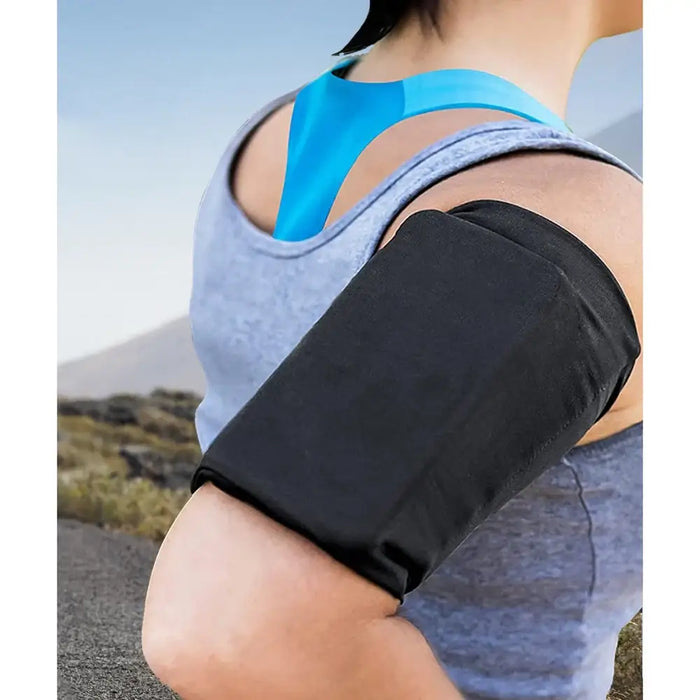 Running armband phone armband XL blue - Sport products<<<HurtelXML