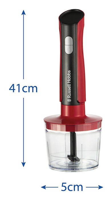 Russell Hobbs 27140-56 blender 1 L Portable blender 500 W Black, Red, Transparent