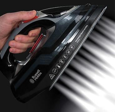 Russell Hobbs 20630-56 iron Dry & Steam iron Ceramic soleplate 3100 W Black, Grey