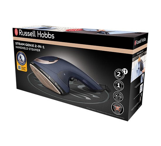 Russell Hobbs 28370-56 garment steamer Handheld garment steamer 0.15 L 1700 W Blue, Gold