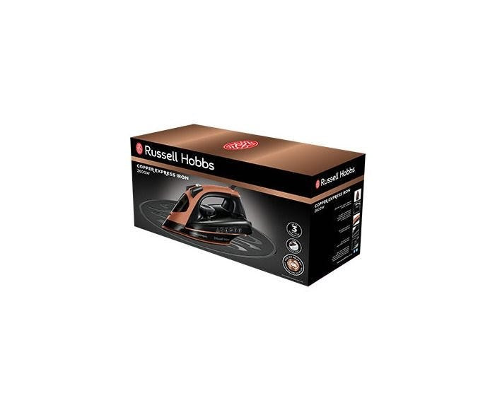 Russell Hobbs Copper Express Dry & Steam iron 2600 W Black, Copper