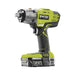RYOBI R18IW3-120S CORDLESS IMPACT WRENCH 18 V 400.00 nm NUMBER OF BATTERIES 1 BATTERY CAPACITY 2.00 Ah - Акумулаторни