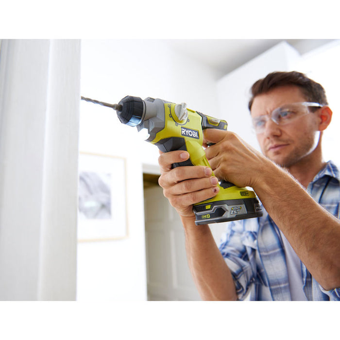 RYOBI R18SDS-0 CORDLESS DRILL 18 V, 1.30 J, SDS PLUS, WITHOUT BATTERY AND CHARGER