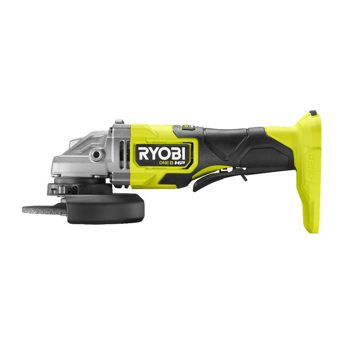 RYOBI RAG18X-0 18 V CORDLESS ANGLE SAVER, WITHOUT BATTERY AND CHARGER, 125 mm