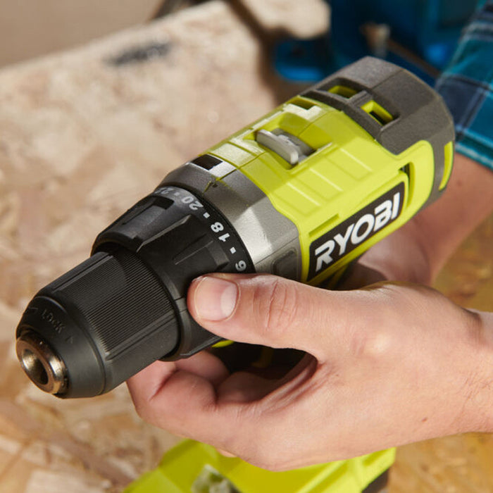 RYOBI RDD18-0 CORDLESS DRILL 18 V, 52.00 nm, WITHOUT BATTERY AND CHARGER