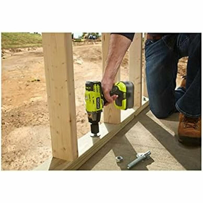 RYOBI R18IW3-120S CORDLESS IMPACT WRENCH 18 V, 400.00 nm, NUMBER OF BATTERIES 1, BATTERY CAPACITY 2.00 Ah