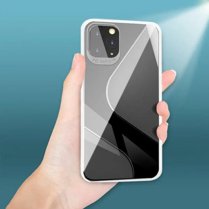 S-Case Flexible Cover TPU Case for Huawei P40 Lite E black - Cell phone cases and covers<<<HurtelXML