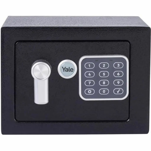 Safe Box with Electronic Lock Yale Black 3,8 L 17 x 23 x 17 cm Stainless steel Steel - Системи за сигурност<<<Сигурност