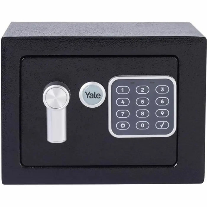 Safe Box with Electronic Lock Yale Black 3,8 L 17 x 23 x 17 cm Stainless steel Steel - Системи за сигурност<<<Сигурност