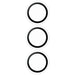 SAFE by PanzerGlass Rings Lens Protector for Samsung Galaxy S25 Clear Tempered Glass - Cell phone tempered