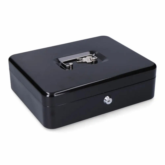 Safe-deposit box Micel CFC09 M13402 Black Steel 30 x 24 x 9 cm 300 x 240 x 90 mm - Сигурност Удома<<<Дом