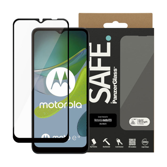 GLASS SAFE MOTO E13 UWF