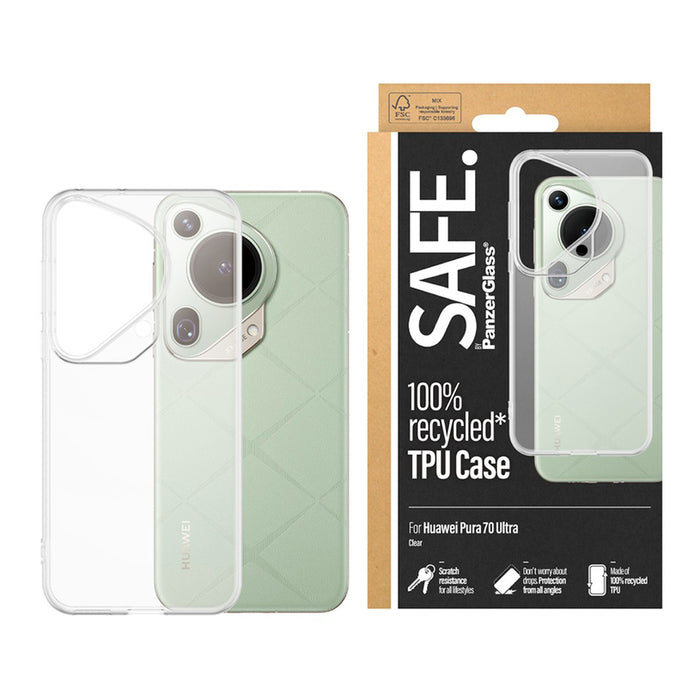 CASE SAFE HUAWEI PURA 70 ULTRA CLEAR
