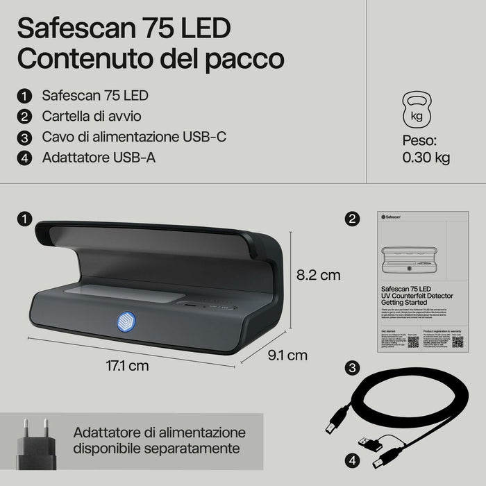 Counterfeit Note Detector Safescan