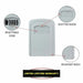 Safety-deposit box Master Lock 5401EURDCRM Keys White Grey Metal Aluminium 8 x 3 x 12 cm - Сигурност Удома<<<Дом