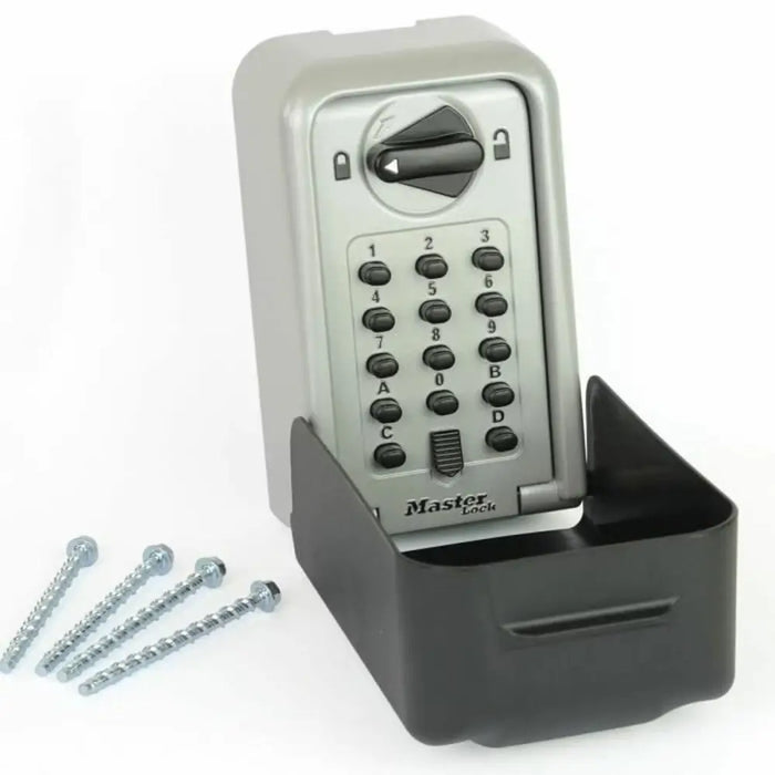 Safety-deposit box Master Lock 5426EURD Keys Grey Black/Grey Metal/Plastic 17,3 x 13,3 x 7,5 cm (1 Unit) - Сигурност
