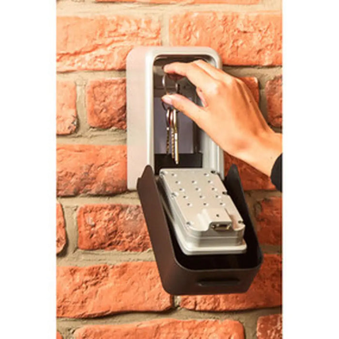 Safety-deposit box Master Lock 5426EURD Keys Grey Black/Grey Metal/Plastic 17,3 x 13,3 x 7,5 cm (1 Unit) - Сигурност