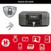 Safety-deposit box Master Lock Black 7,8 L - Сигурност Удома<<<Дом Градина<<<BigBuy&&&Системи за сигурност<<<Сигурност
