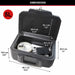 Safety-deposit box Master Lock L1200 36 x 28,5 x 15,5 cm Black - Сигурност Удома<<<Дом Градина<<<BigBuy&&&Системи за