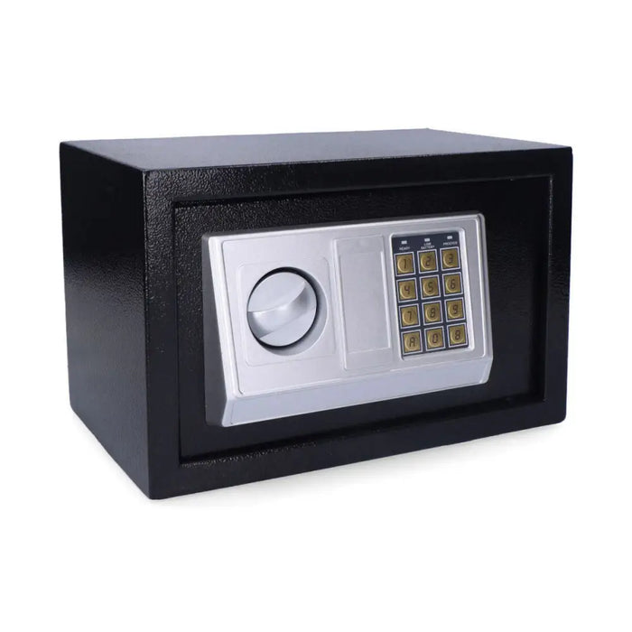 Safety-deposit box Micel cfc1 Black Steel 310 x 200 x 200 mm Key Electronics - Сигурност Удома<<<Дом