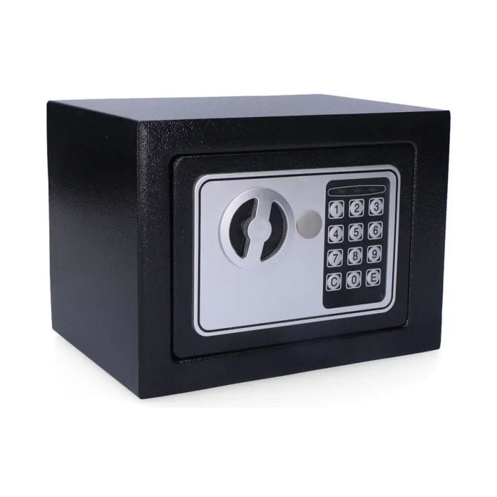 Safety-deposit box Micel cfc3 Black Steel Key Electronics - Сигурност Удома<<<Дом Градина<<<BigBuy&&&Системи за