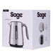 Sage the Soft Top Luxe electric kettle 1.7 L 2400 W Black Stainless steel - Electric kettlesAGD-CZE<<<Home Appliance