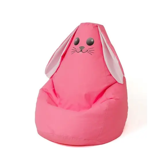 Sako bag pouf Rabbit pink L 105 x 80 cm - Poufs for children/youthPUF-DZI<<<Poufs and footrestsPUF<<<ActionPL