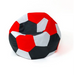 Sako bag pouffe ball white-black-red XL 120 cm - Poufs for children/youthPUF-DZI<<<Poufs and footrestsPUF<<<ActionPL