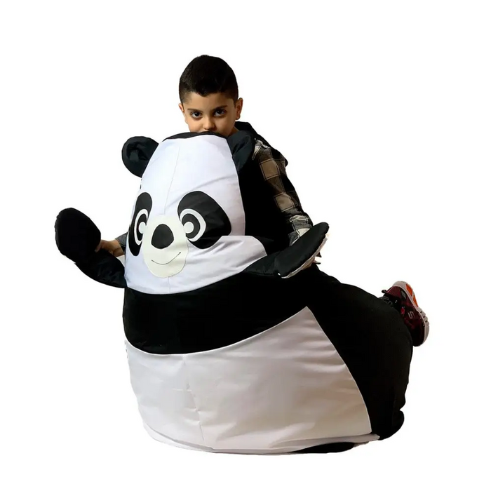 Sako bag pouffe Panda black and white XL 130 x 90 cm - Poufs for children/youthPUF-DZI<<<Poufs