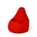 Sako bag pouffe Pear intense red XL 130 x 90 cm - Sako poufsPUF-SAK<<<Poufs and footrestsPUF<<<ActionPL