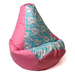 Sako bag pouffe Pear print pink-unicorn L 105 x 80 cm - Sako poufsPUF-SAK<<<Poufs and footrestsPUF<<<ActionPL