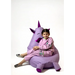 Sako bag pouffe Unicorn with mouth purple L 105 x 80 cm - Poufs for children/youthPUF-DZI<<<Poufs